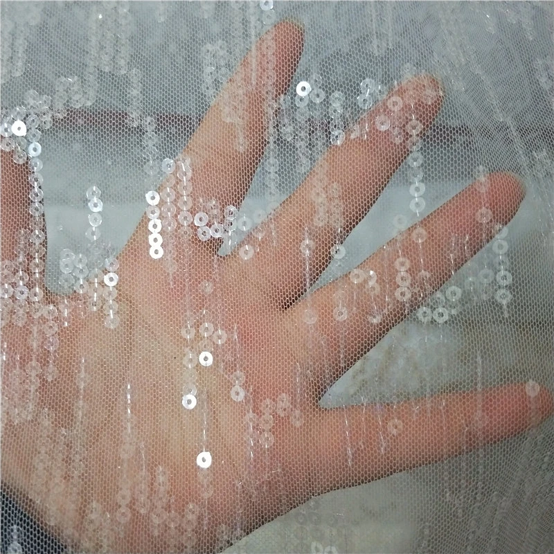 New type of net Embroidery Wedding dress children's headdress made of Barbie water wave Sequin fabric DIY
New type of net Embroidery Wedding dress children's headdress made of Barbie water wave Sequin fabric DIY
