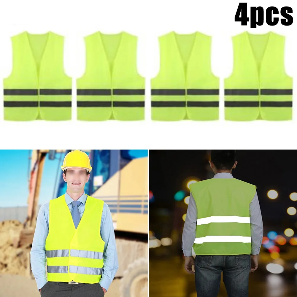 4X Safety Traffic Vest Emergency Reflective Accident Vest Car Vest Yellow Car Emergency Reflective Vest Fluorescent Strip
4X Safety Traffic Vest Emergency Reflective Accident Vest Car Vest Yellow Car Emergency Reflective Vest Fluorescent Strip