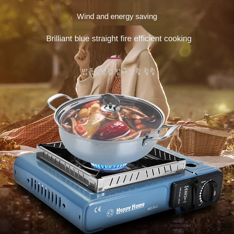 Portable Cass hot pot outdoor barbecue domestic coal gas stove wind proof gas stove
Portable Cass hot pot outdoor barbecue domestic coal gas stove wind proof gas stove