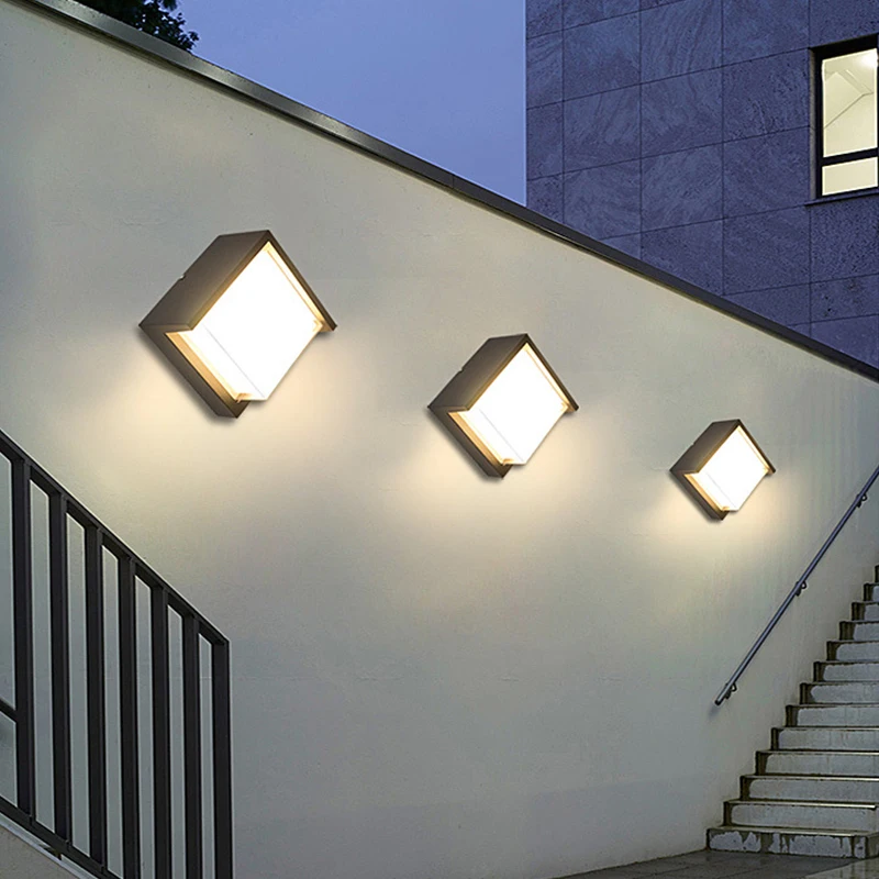 SZYOUMY 5PCS Outdoor Wall Lamp Square 5W Head Rectangle Courtyard LED Light Waterproof Home Decoration Garden Porch Wall Light
SZYOUMY 5PCS Outdoor Wall Lamp Square 5W Head Rectangle Courtyard LED Light Waterproof Home Decoration Garden Porch Wall Light