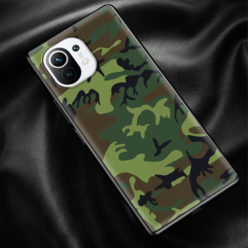 Camouflage Pattern Camo Military Army Soft Coque for Xiaomi Mi Poco X3 NFC M3 10S 10T 9T 9 Lite Note 10 Pro 5G 11 CC9 Phone Case
Camouflage Pattern Camo Military Army Soft Coque for Xiaomi Mi Poco X3 NFC M3 10S 10T 9T 9 Lite Note 10 Pro 5G 11 CC9 Phone Case