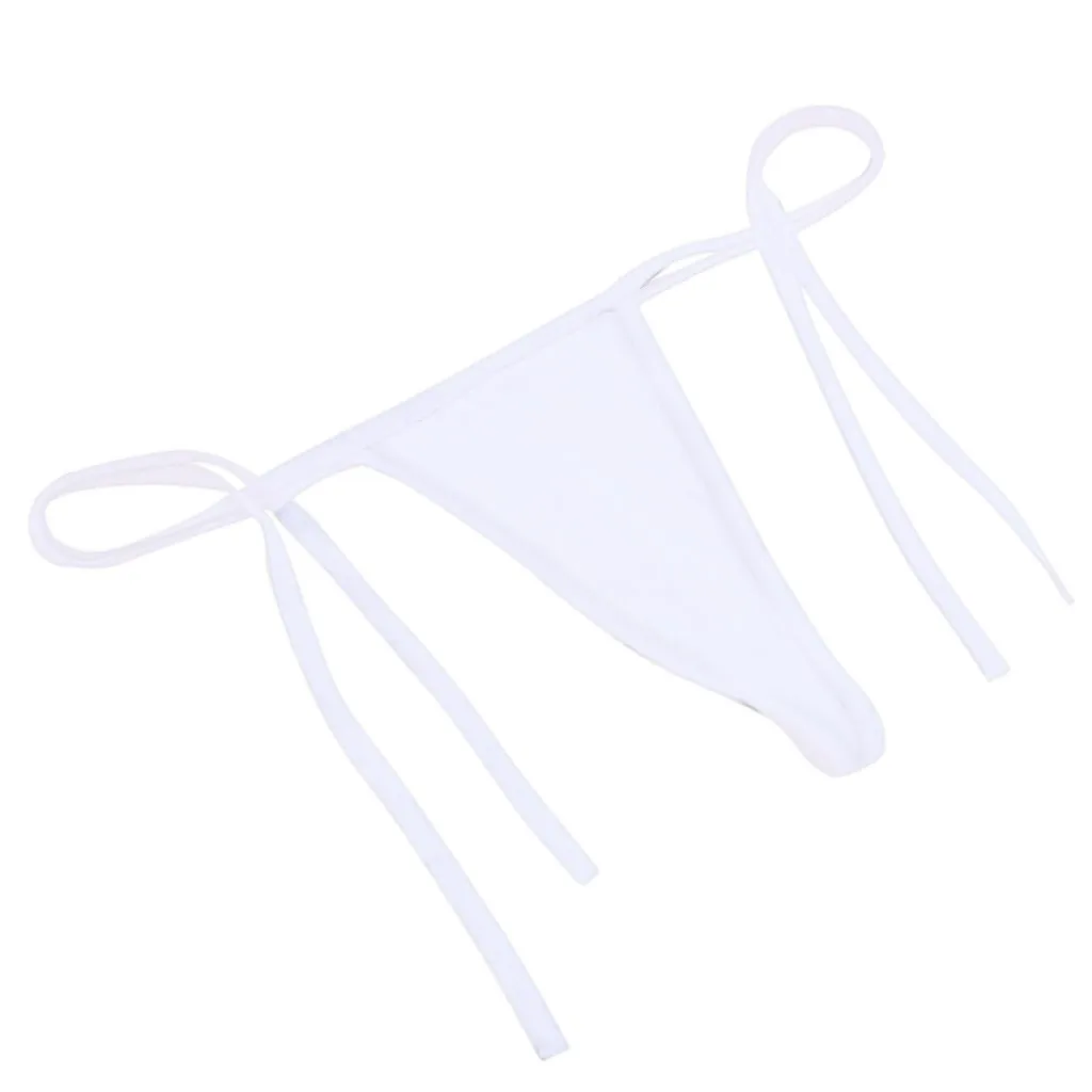 C-string женские Пикантные мини шортики нижнее белье трусики-стринги Babydoll Повязки