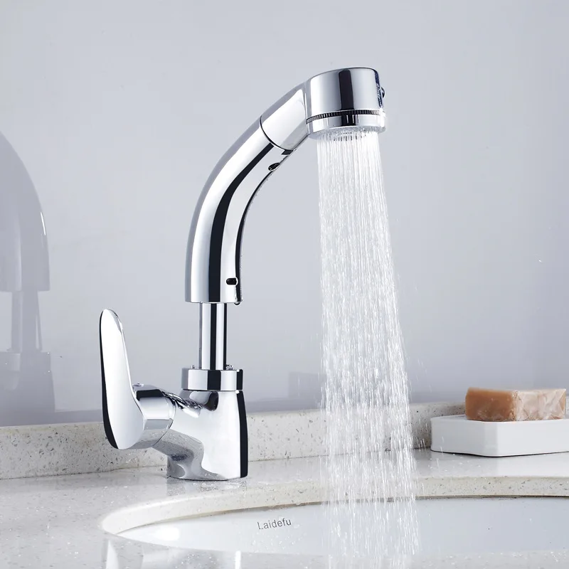 Black pull face basin faucet rotary hot and cold table basin wash basin wash hair second block flower shower lift
Black pull face basin faucet rotary hot and cold table basin wash basin wash hair second block flower shower lift