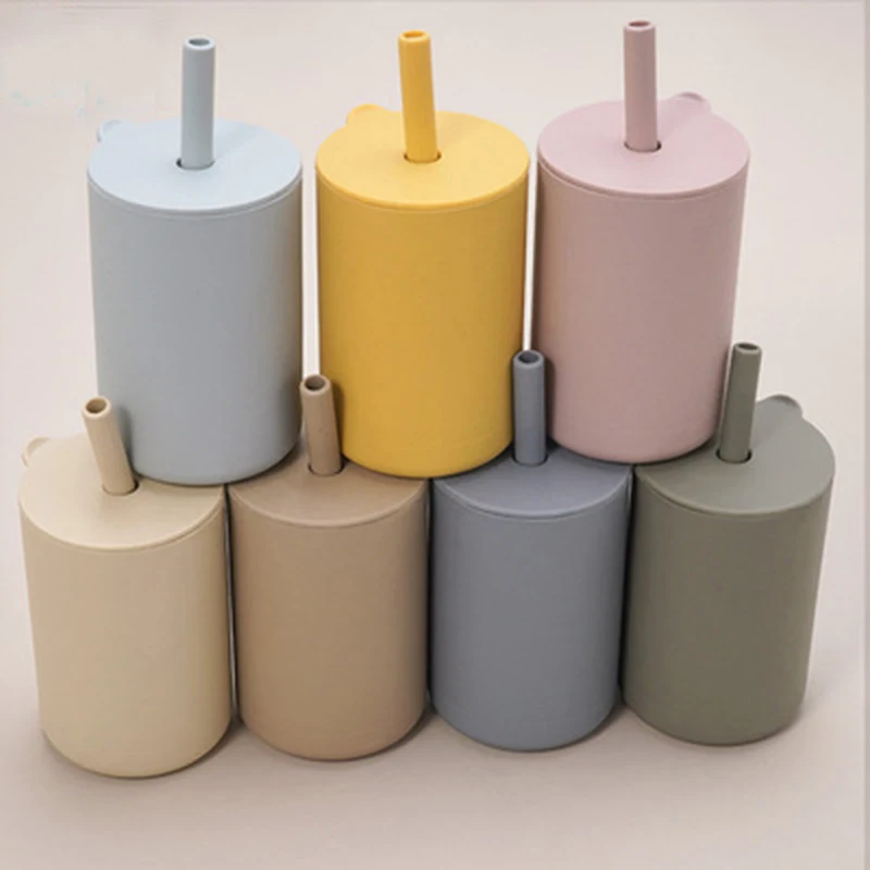 150mL Silicone Baby Straw Cup Tableware Baby Bowl Meal Glasses Waterproof Cups Milk Bottle Drink Feeding Solid Mug
150mL Silicone Baby Straw Cup Tableware Baby Bowl Meal Glasses Waterproof Cups Milk Bottle Drink Feeding Solid Mug