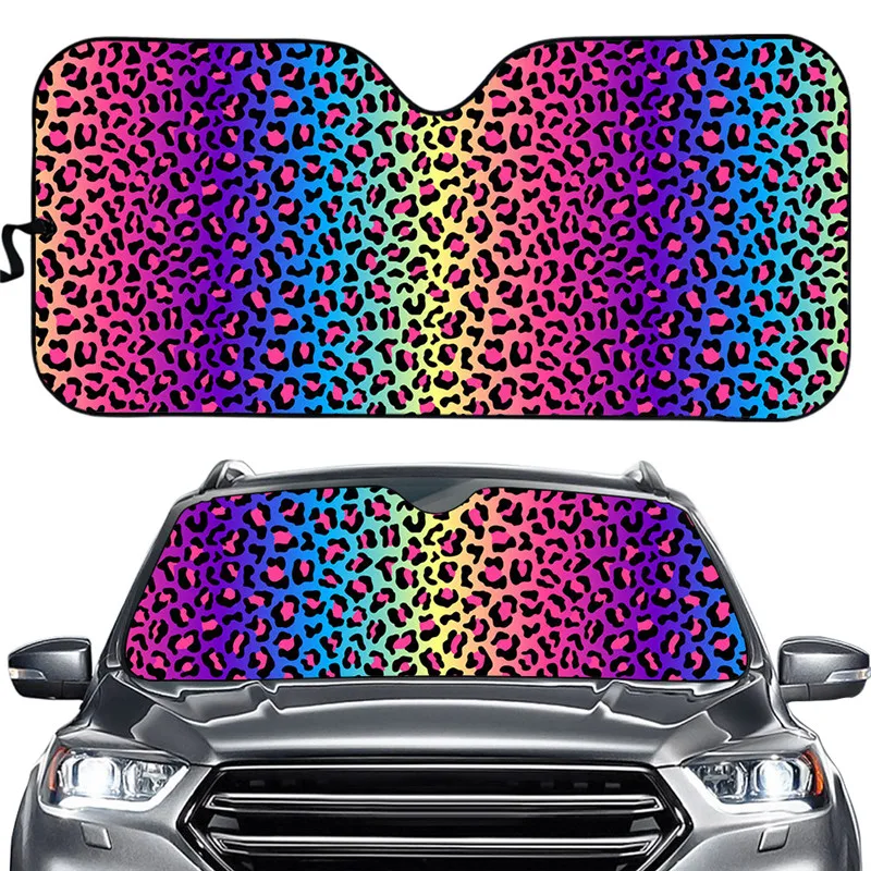 Aluminum Sunshade for Car Windshield Colorful Animal Cheetah Leopard Print UV Protect Foldable Front Windshield Sun Shades
Aluminum Sunshade for Car Windshield Colorful Animal Cheetah Leopard Print UV Protect Foldable Front Windshield Sun Shades