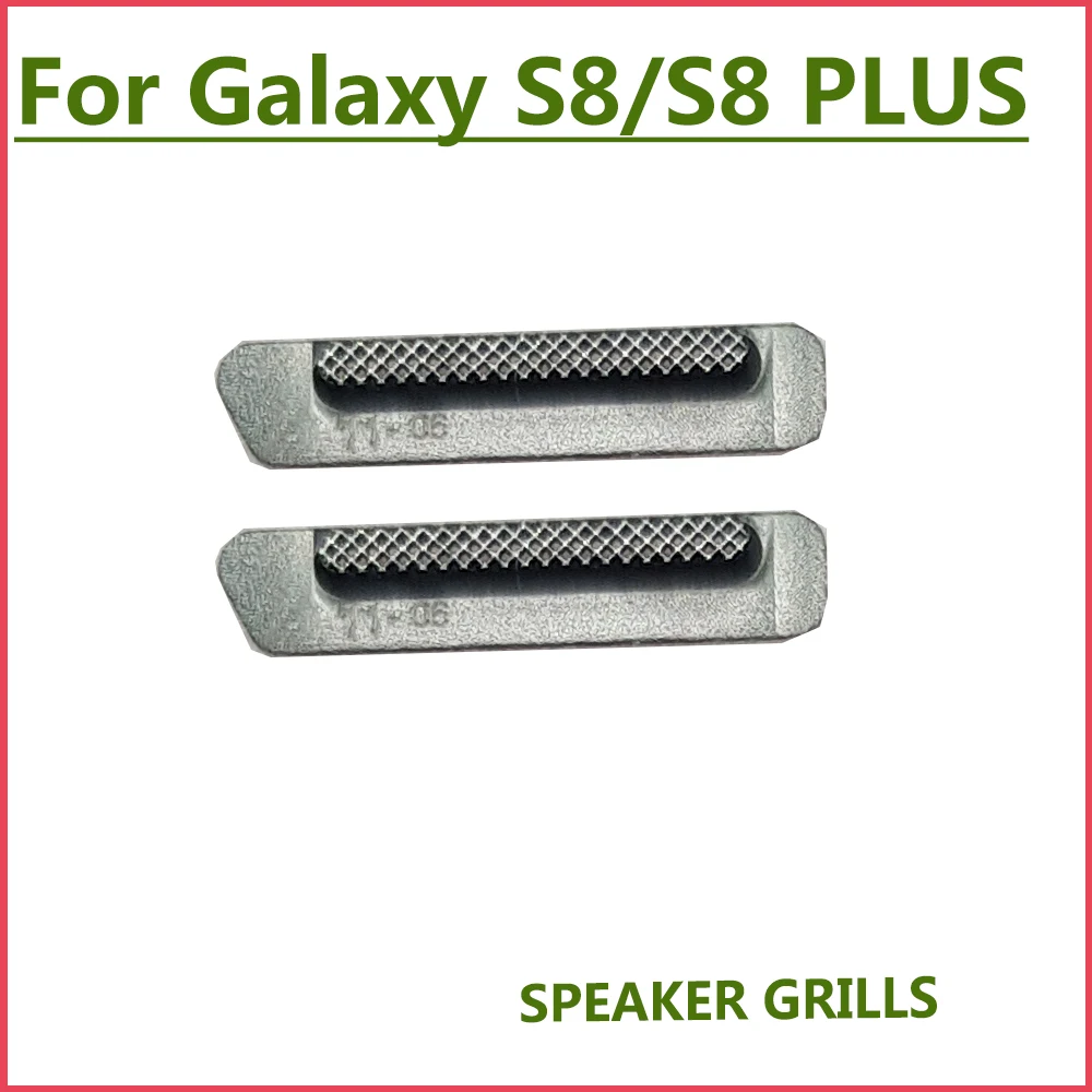 Фото 2 шт. сетчатые наушники для Samsung Galaxy S8 G950 Plus G955 G955F G950F|Решётки динамиков мобильных