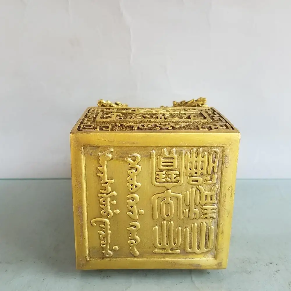 wedding decoration Chinese Seikos Buddhism brass copper Kowloon seal faucet seal status
wedding decoration Chinese Seikos Buddhism brass copper Kowloon seal faucet seal status