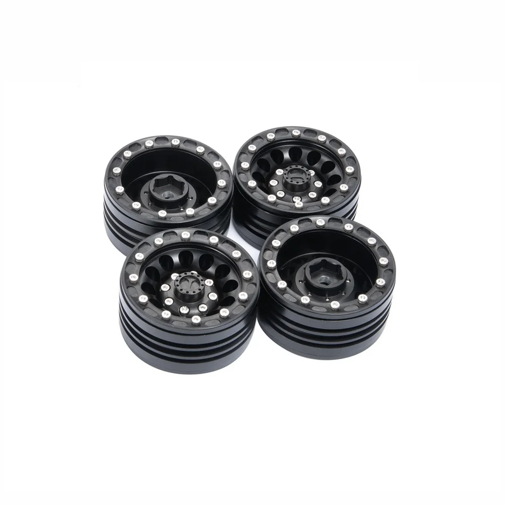 Scx10 Trx 4 1 9 дюйма beadlock алюминиевые Beadlock колесные диски набор для 1/10 TRX SCX10 D90 Рейфы #36
