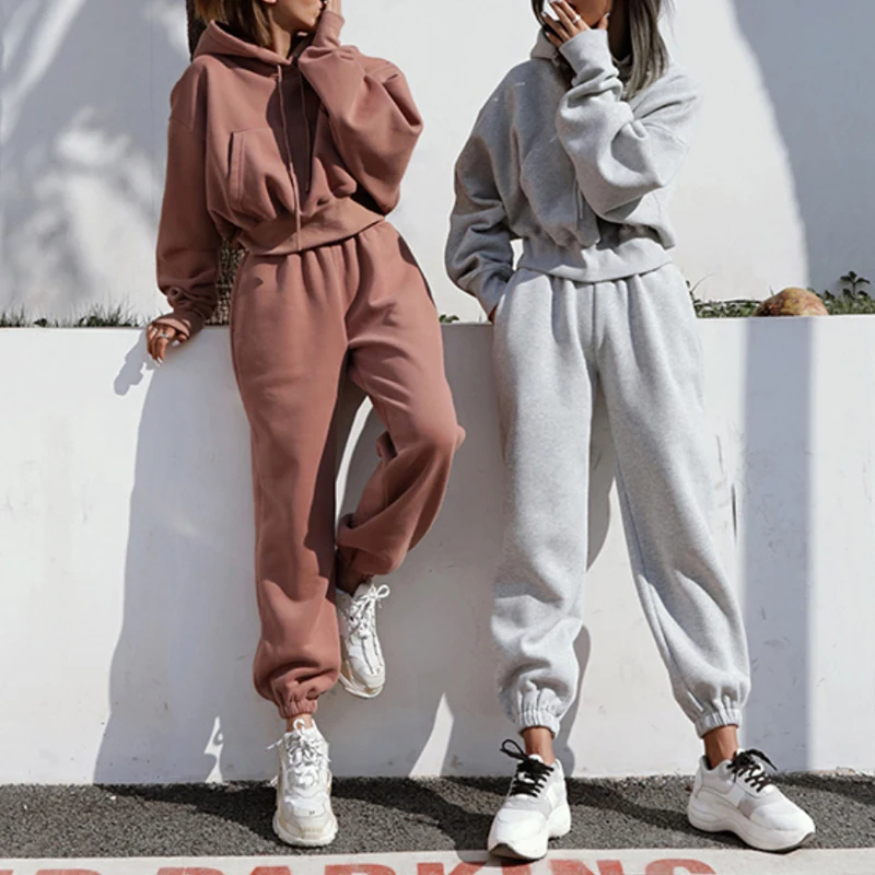 Casual Loose Two Piece Outfits for Women Comfortable Hoodie Two Piece Drop Shoulder Sleeve High Waist Woven Suit
Casual Loose Two Piece Outfits for Women Comfortable Hoodie Two Piece Drop Shoulder Sleeve High Waist Woven Suit