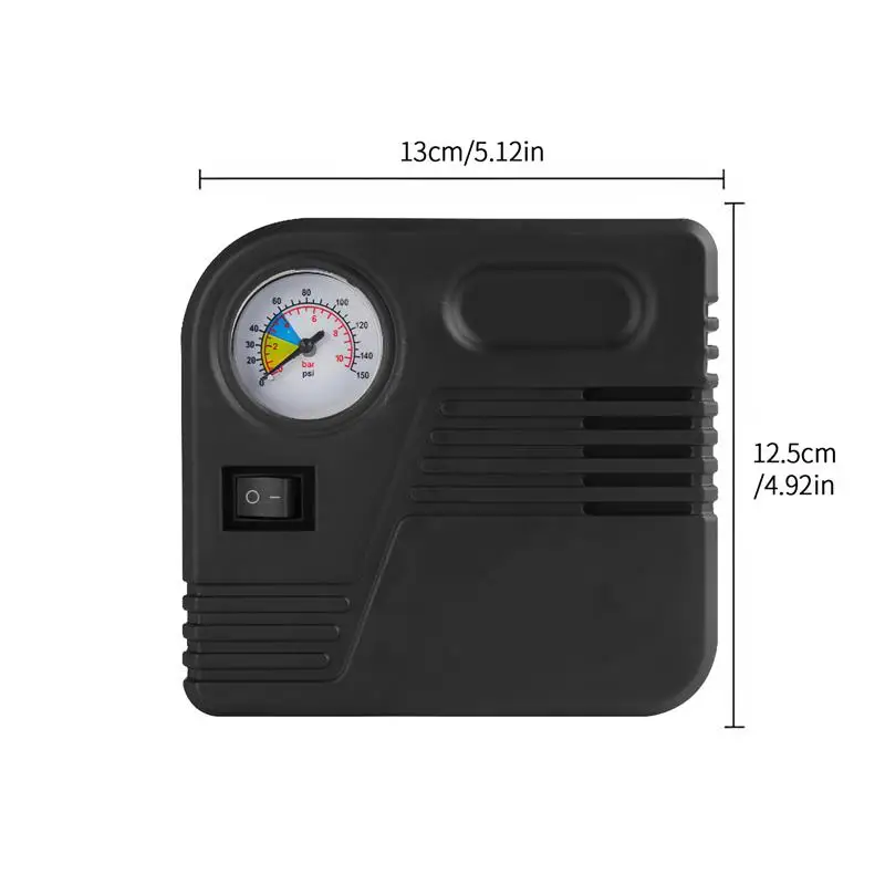 Compact Fast Inflation Car Air Pump Practical Multi-Purpose Portable Compact Tyre Inflator Inflating Air Pump for Motorbike Boat
Compact Fast Inflation Car Air Pump Practical Multi-Purpose Portable Compact Tyre Inflator Inflating Air Pump for Motorbike Boat
