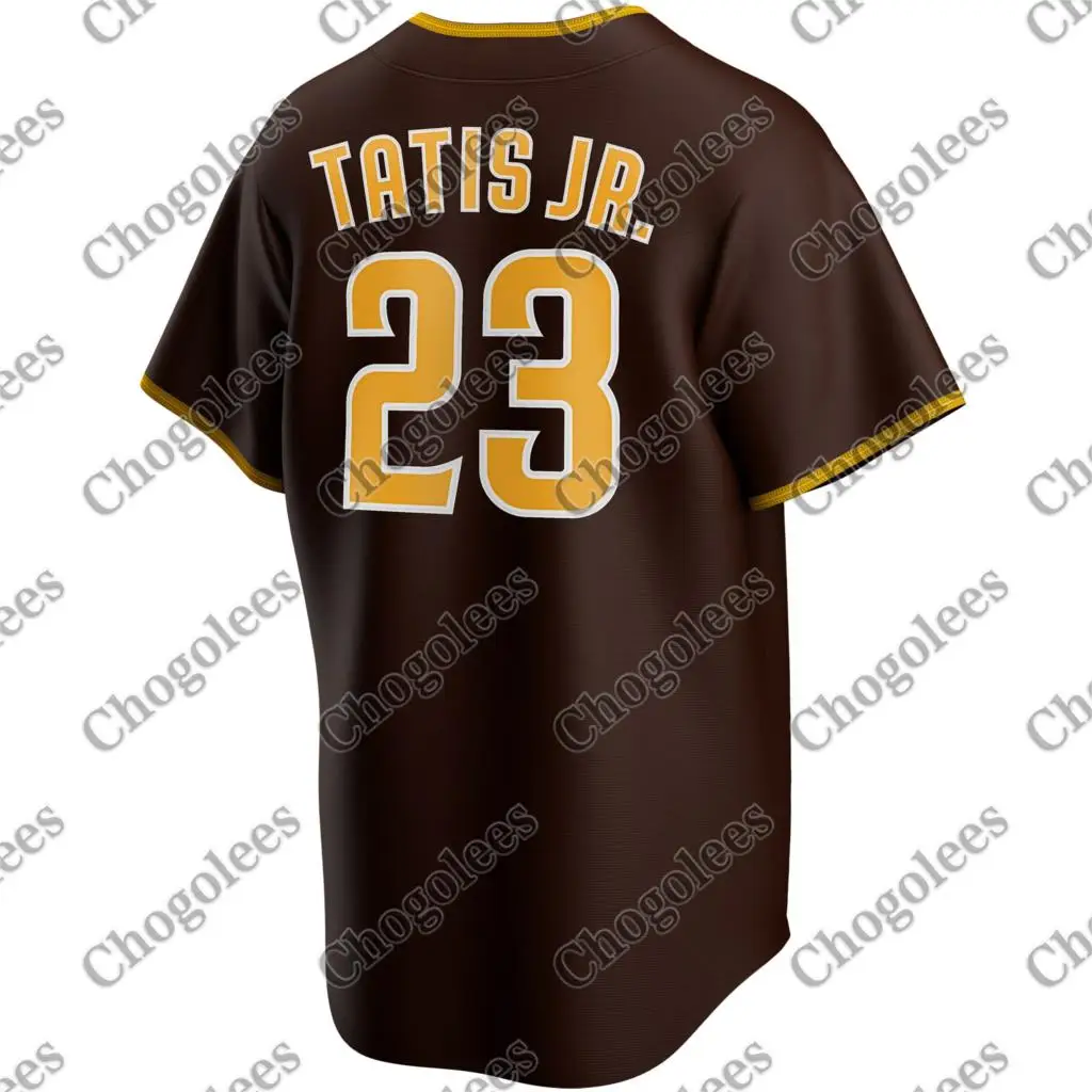 Camisa de beisebol fernando tatis jr. San diego road 2020 jogador jrsei-camisa de beisebol marrom
Camisa de beisebol fernando tatis jr. San diego road 2020 jogador jrsei-camisa de beisebol marrom