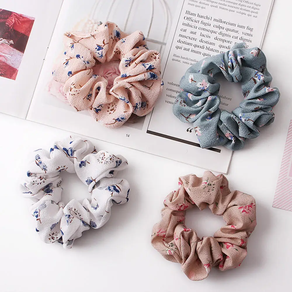 Women Hair Accessories Chiffon Floral Printed Lady Scrunchies Ponytail Hair Rubber Hair Band Hair Tie Striped Holder Rope Bands
Women Hair Accessories Chiffon Floral Printed Lady Scrunchies Ponytail Hair Rubber Hair Band Hair Tie Striped Holder Rope Bands