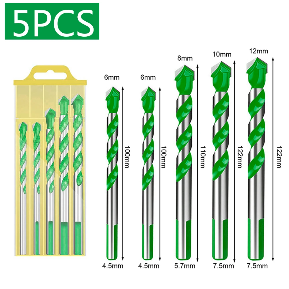 6/8/10/12mm Multi-functional Glass Drill Bit Triangle Bits Ceramic Tile Concrete Brick Metal Stainless Steel Woodworking Tools
6/8/10/12mm Multi-functional Glass Drill Bit Triangle Bits Ceramic Tile Concrete Brick Metal Stainless Steel Woodworking Tools