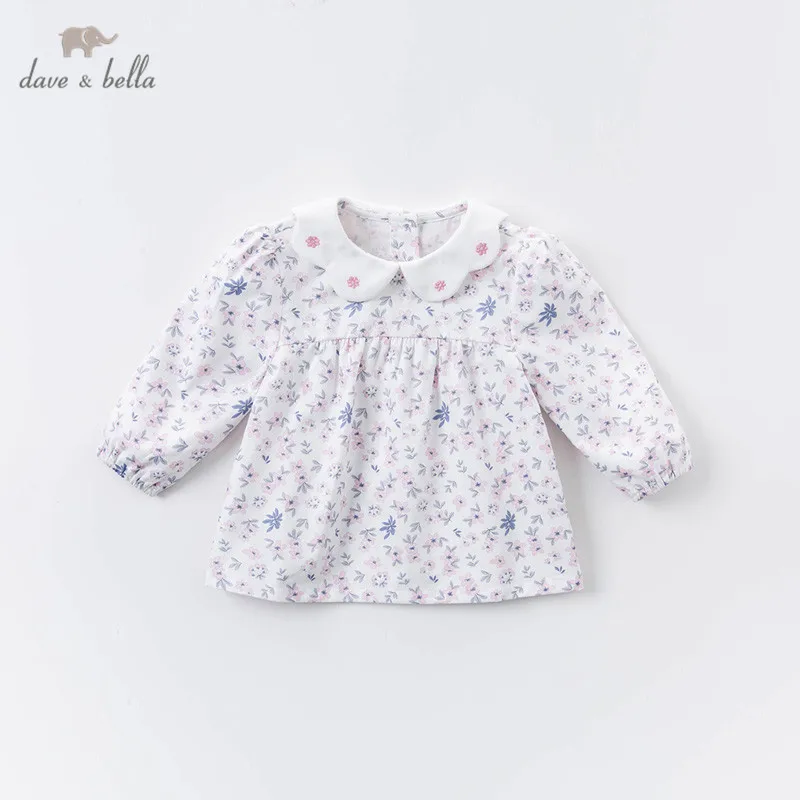 DBZ15033 dave bella autumn baby girls cute floral print shirts infant toddler tops children high quality clothes
DBZ15033 dave bella autumn baby girls cute floral print shirts infant toddler tops children high quality clothes