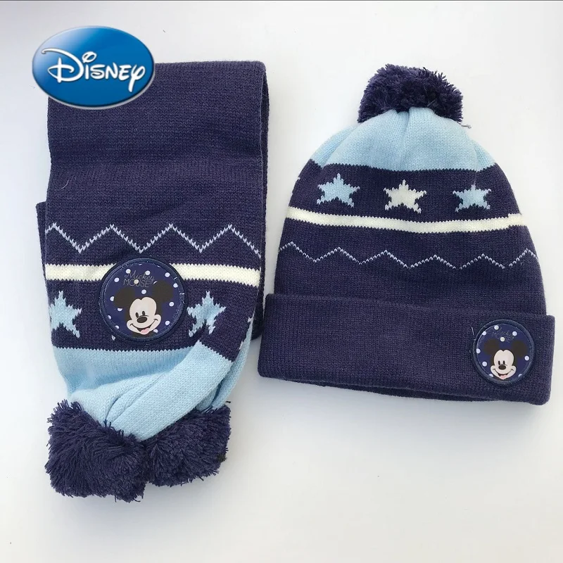 Disney Mickey Cartoon Children's Scarf Winter New 2-6 Years Old Boys and Girls Plus Velvet Warm Knitted Bib Hat 2-piece 2021 New
Disney Mickey Cartoon Children's Scarf Winter New 2-6 Years Old Boys and Girls Plus Velvet Warm Knitted Bib Hat 2-piece 2021 New