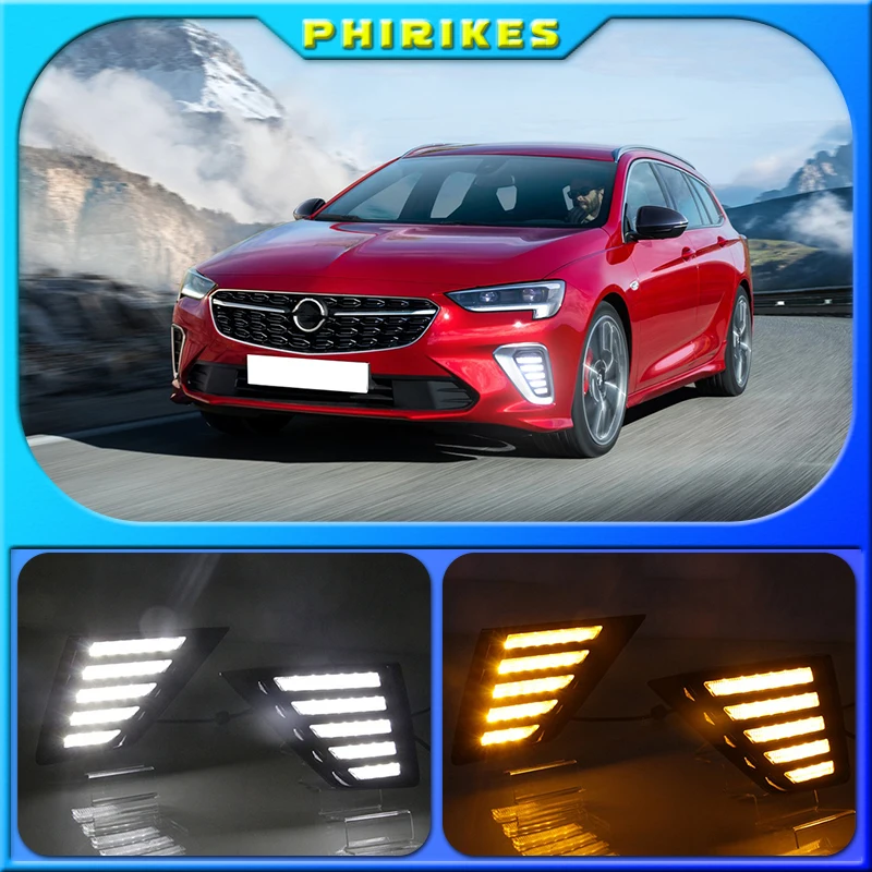 2PCS Flowing Turn Yellow Signal Function 12V Car DRL Lamp LED Daytime Running Light For Opel Insignia GS 2017 2018
2PCS Flowing Turn Yellow Signal Function 12V Car DRL Lamp LED Daytime Running Light For Opel Insignia GS 2017 2018