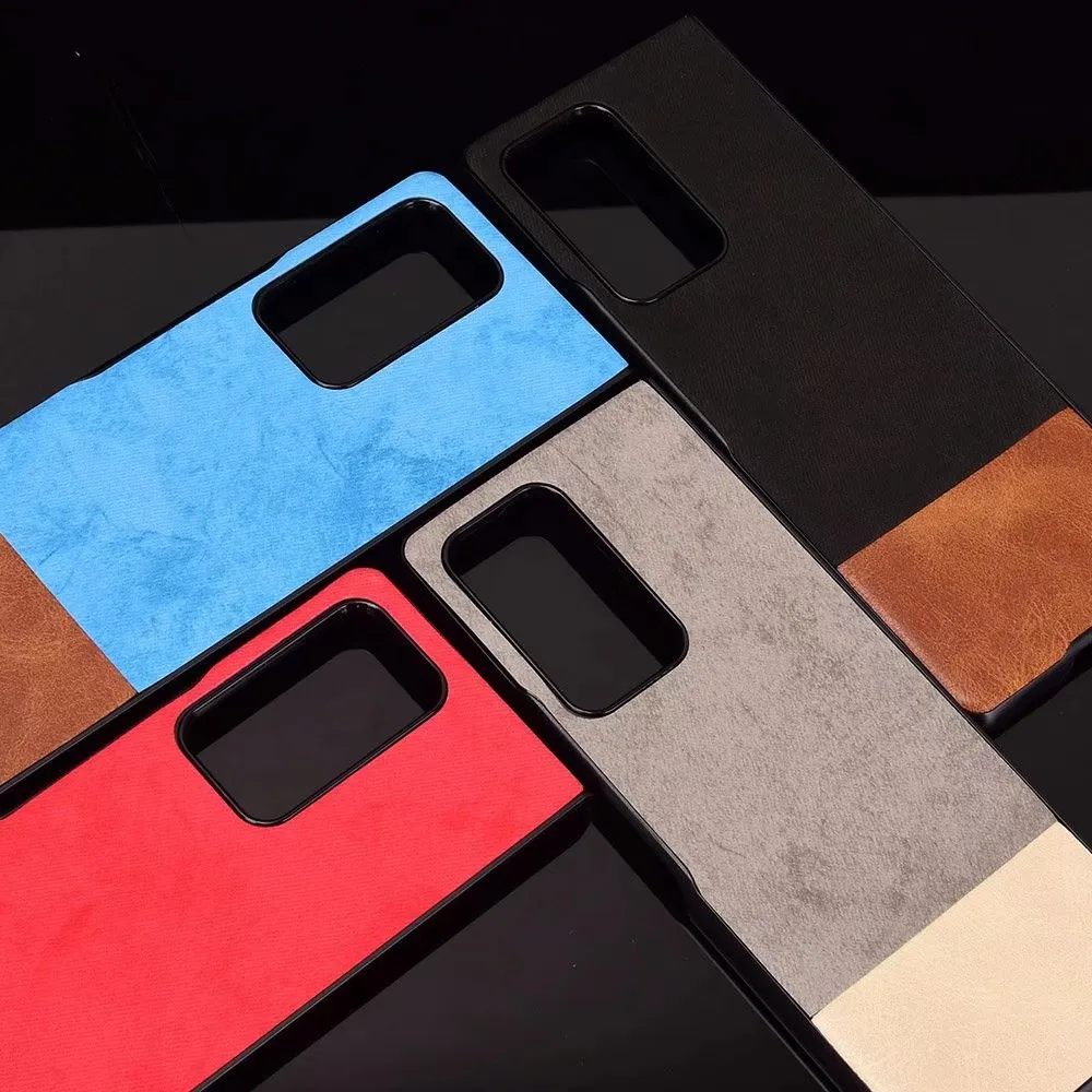 Color Matching PU Leather Case For Samsung Galaxy Fold Z Fold 2 W20 5G Hard Back Cover Skin
Color Matching PU Leather Case For Samsung Galaxy Fold Z Fold 2 W20 5G Hard Back Cover Skin