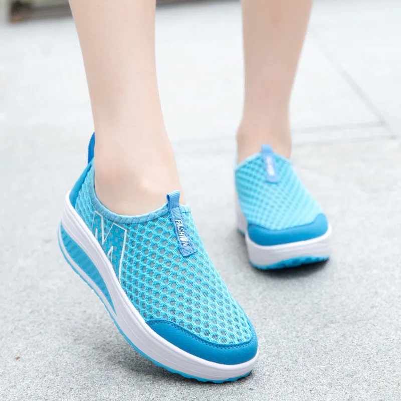 Spring Summer Shoes Woman Breathable Breathable Mesh Flat Platform Women Shoes Slip On Women's Loafers Swing Wedges Ladies Shoe
Spring Summer Shoes Woman Breathable Breathable Mesh Flat Platform Women Shoes Slip On Women's Loafers Swing Wedges Ladies Shoe