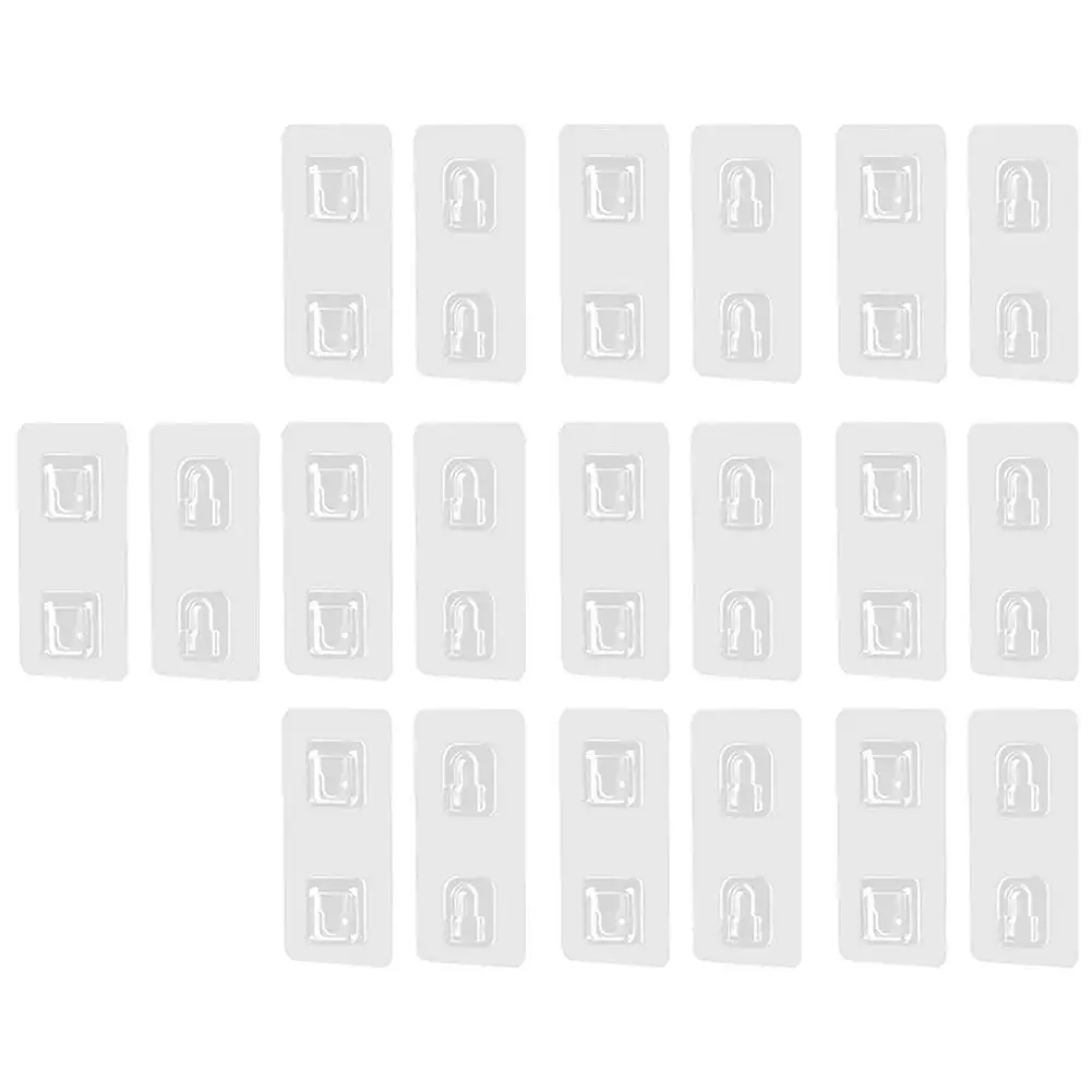 10PCS Adhesive Hook Kitchen Wall Nail Free Non Marking Large Hook Invisible Traceless Hardwall Drywall Picture Hanging Hook Kit
10PCS Adhesive Hook Kitchen Wall Nail Free Non Marking Large Hook Invisible Traceless Hardwall Drywall Picture Hanging Hook Kit