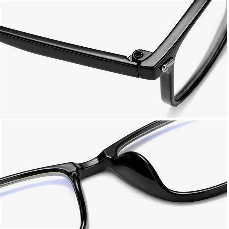 Модные мужские и женские очки для близорукости унисекс с синим покрытием 0 1 5 2 3 4 6