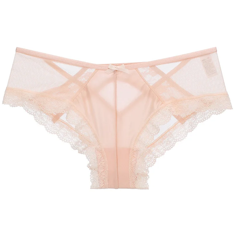 Sexy Lace Ladies Panties Low-waist Hollow Cross Lace Edge Panties Comfortable Soft Breathable Cotton Crotch Panties BriefsA19186
Sexy Lace Ladies Panties Low-waist Hollow Cross Lace Edge Panties Comfortable Soft Breathable Cotton Crotch Panties BriefsA19186