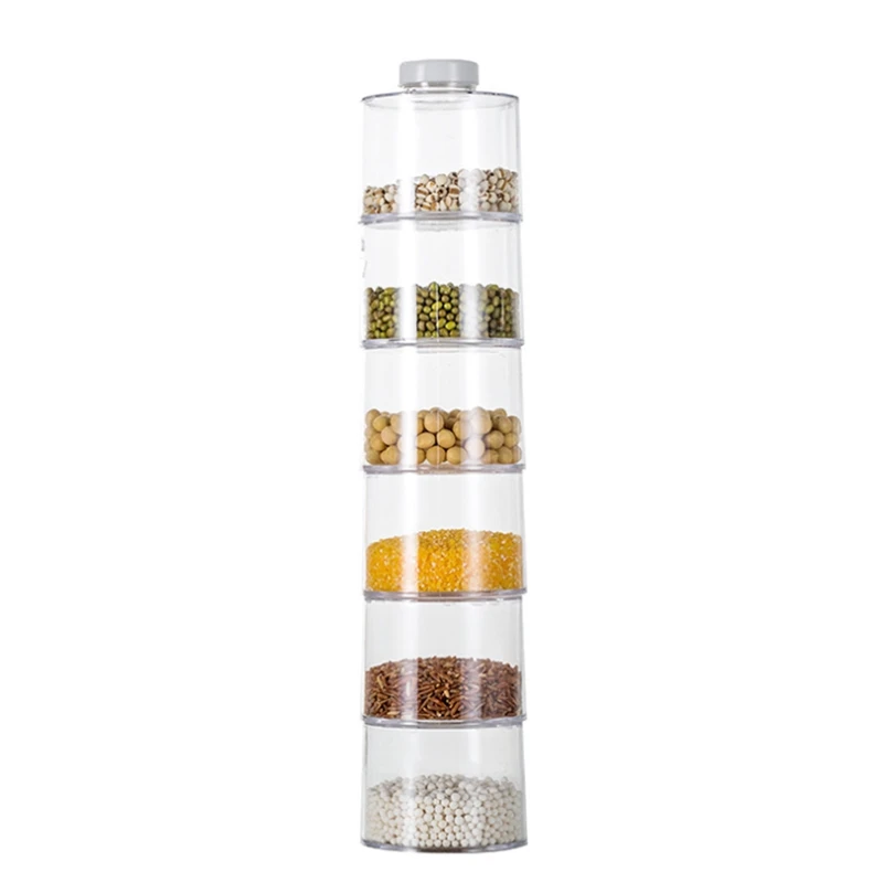 New 6Pcs/Set Spice Jar Pepper Shaker Box Spice Tower Herb & Spice Tools Transparent Seasoning Cans Kitchen Rack Condiment Bottle
New 6Pcs/Set Spice Jar Pepper Shaker Box Spice Tower Herb & Spice Tools Transparent Seasoning Cans Kitchen Rack Condiment Bottle