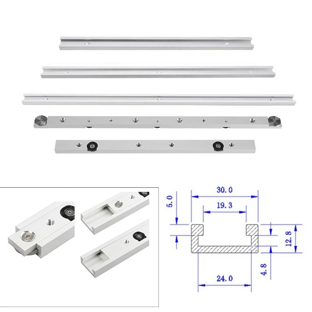 Aluminium Alloy T-tracks Slot Miter Track And Miter Bar Slider Table Saw Miter Gauge Rod Woodworking Tools DIY Hand Tool Set
Aluminium Alloy T-tracks Slot Miter Track And Miter Bar Slider Table Saw Miter Gauge Rod Woodworking Tools DIY Hand Tool Set