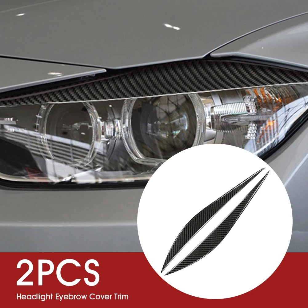 2PCS Car Headlight Eyebrow Eyelid Trim Cover Car Stickers Decor Carbon Fiber Car Styling Decals for BMW 3 Series 13-19 F30
2PCS Car Headlight Eyebrow Eyelid Trim Cover Car Stickers Decor Carbon Fiber Car Styling Decals for BMW 3 Series 13-19 F30