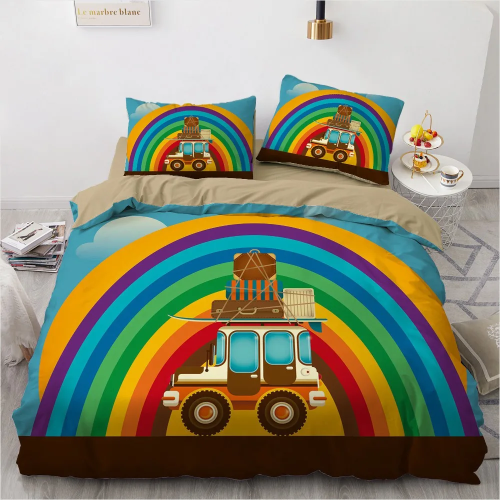 Bedding Set Custom Design Cartoon Car Camel Quilt Cover Sets 3D Comforther Covers Pillow Covers King Queen Double Single Size
Bedding Set Custom Design Cartoon Car Camel Quilt Cover Sets 3D Comforther Covers Pillow Covers King Queen Double Single Size