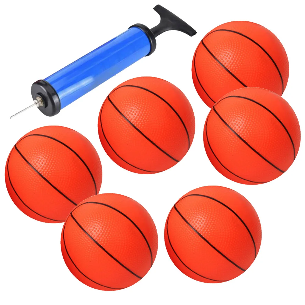 6pcs 10cm Small Mini Children Inflatable Basketballs With Pump Needle Kids PVC Sports Toys For Parent-child Games Basketball
6pcs 10cm Small Mini Children Inflatable Basketballs With Pump Needle Kids PVC Sports Toys For Parent-child Games Basketball