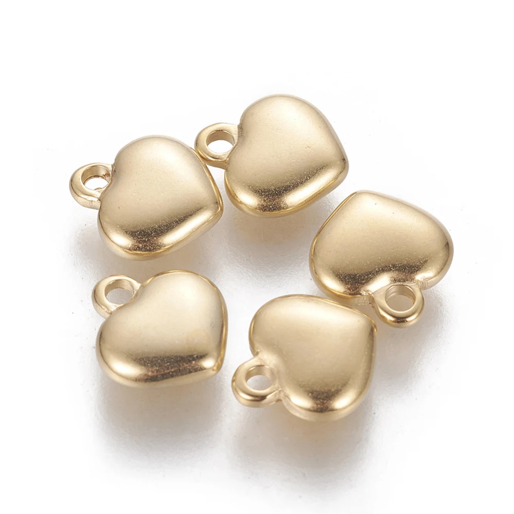 10pcs 304 Stainless Steel Puffed Heart Charms Pendant jewelry making necklace accessories bijoux femme 10x9.5x3mm,Hole: 1.6mm
10pcs 304 Stainless Steel Puffed Heart Charms Pendant jewelry making necklace accessories bijoux femme 10x9.5x3mm,Hole: 1.6mm