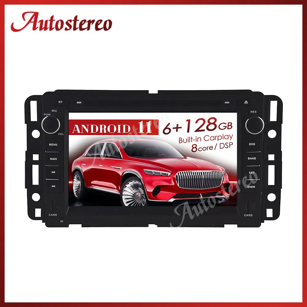 Автомобильный GPS-навигатор Android 11 6 + 128G для GMC Yukon Tahoe 2007-2012, мультимедийный плеер, автомобильное радио, магнитофон, головное устройство Carplay
Автомобильный GPS-навигатор Android 11 6 + 128G для GMC Yukon Tahoe 2007-2012, мультимедийный плеер, автомобильное радио, магнитофон, головное устройство Carplay