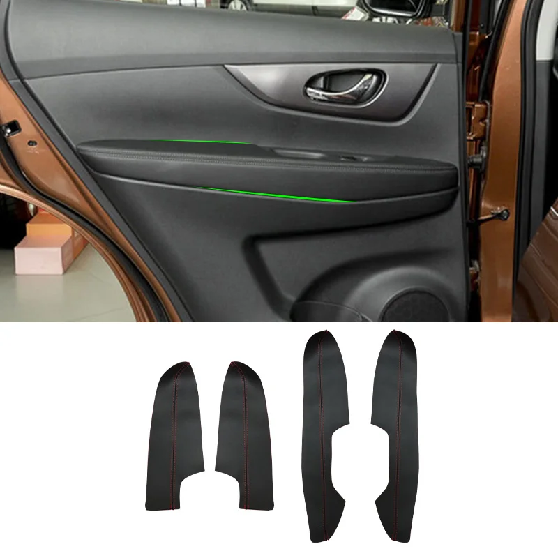 For Nissan X-Trail Rogue 2014 2015 2016 2017 2018 Car Microfiber Leather 4pcs Door Armrest Panel Cover Protective Trim
For Nissan X-Trail Rogue 2014 2015 2016 2017 2018 Car Microfiber Leather 4pcs Door Armrest Panel Cover Protective Trim