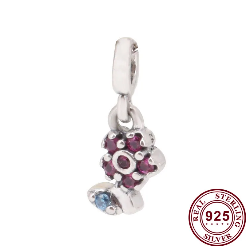 Original 925 Sterling Silver Charm Bright Red Flower Pendant Fit Pandora Women Bracelet & Necklace Diy Jewelry
Original 925 Sterling Silver Charm Bright Red Flower Pendant Fit Pandora Women Bracelet & Necklace Diy Jewelry