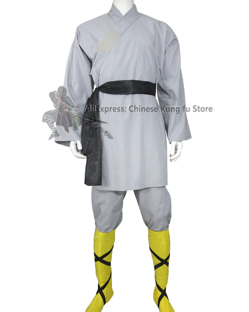 Shaolin Monk Kung fu Uniform Chinese Wushu Martial arts Tai chi Suit Wing Chun Clothes Gray Cotton
Shaolin Monk Kung fu Uniform Chinese Wushu Martial arts Tai chi Suit Wing Chun Clothes Gray Cotton