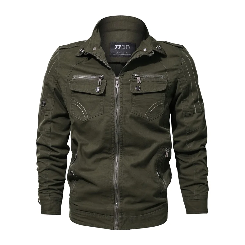 PEVSN Spring Mens Bomber Jackets Fashion Men Cotton Army Military Jacket Male Thin Outerwear Windbreaker Coats Clothing 6XL
PEVSN Spring Mens Bomber Jackets Fashion Men Cotton Army Military Jacket Male Thin Outerwear Windbreaker Coats Clothing 6XL