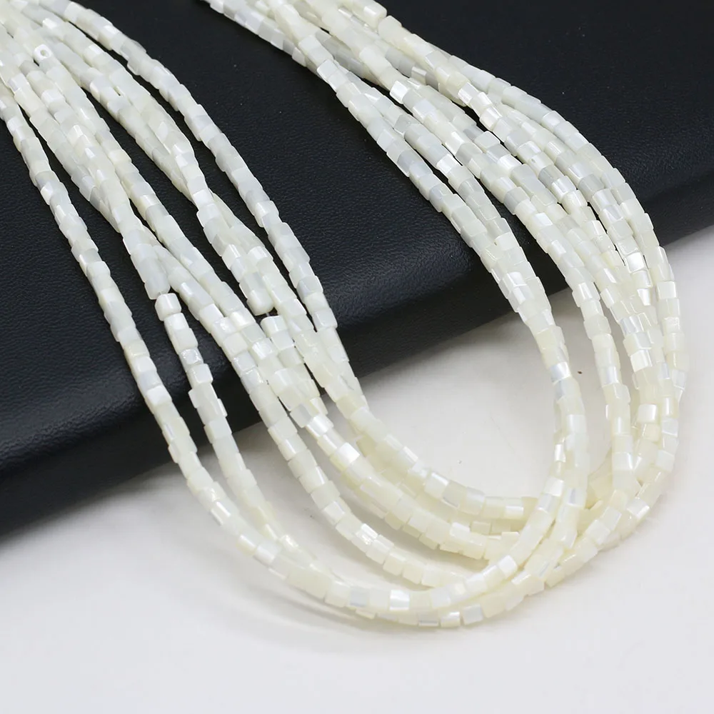 Natural Freshwater White Shell Square Beads Handmade Crafts DIY Necklace Bracelet Jewelry Accessories Exquisite Gift Making
Natural Freshwater White Shell Square Beads Handmade Crafts DIY Necklace Bracelet Jewelry Accessories Exquisite Gift Making