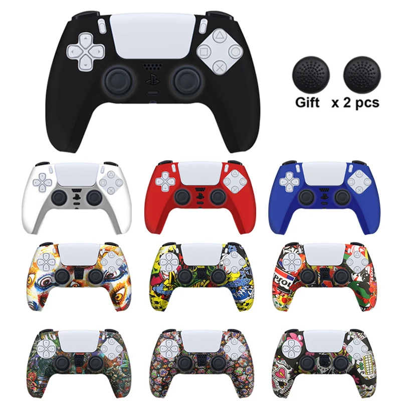 For PS5 Gamepad Thumb Stick Grips Caps Soft Silicone Gel Rubber Case Cover For SONY Playstation 5 Protection For PS5 Accessories
For PS5 Gamepad Thumb Stick Grips Caps Soft Silicone Gel Rubber Case Cover For SONY Playstation 5 Protection For PS5 Accessories