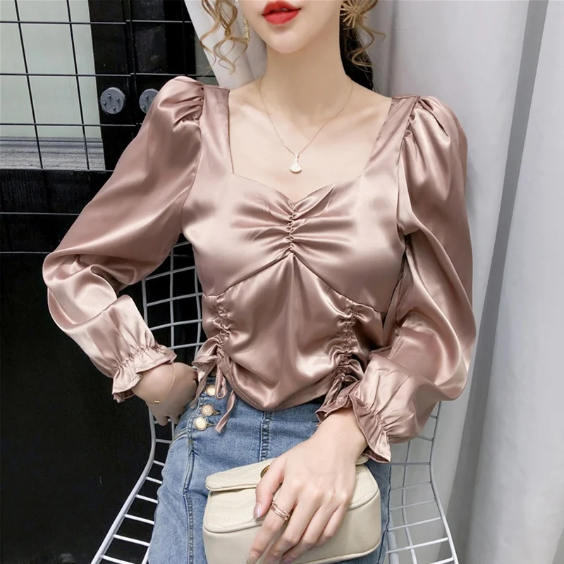 2021 Spring Autumn Women Shirts White Plain Loose Oversized Blouses Female Tops SolidLoose BF Korean Style Blusas Pockets
2021 Spring Autumn Women Shirts White Plain Loose Oversized Blouses Female Tops SolidLoose BF Korean Style Blusas Pockets