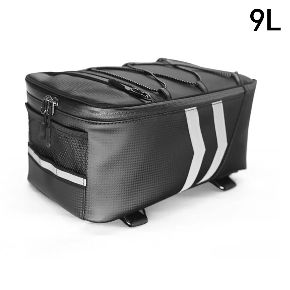 9L Large Capacity Bicycle Rear Seat Bag Waterproof Electric Bicycle Rear Rack Trunk Bag Pannier Motorcycle Motorbike Storage Bag
9L Large Capacity Bicycle Rear Seat Bag Waterproof Electric Bicycle Rear Rack Trunk Bag Pannier Motorcycle Motorbike Storage Bag