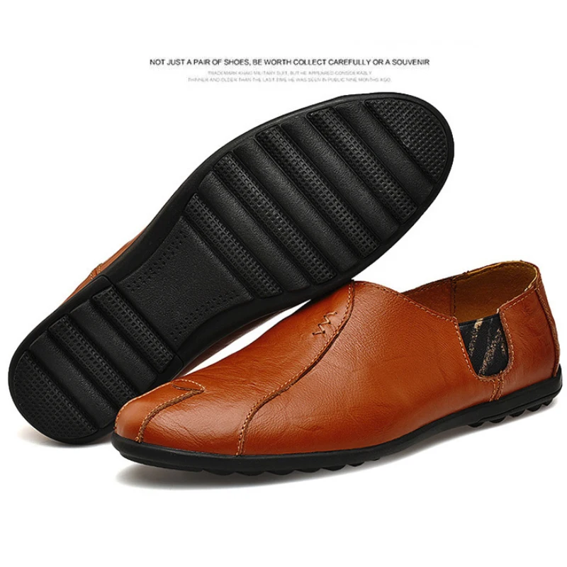 Leather Men Shoes Luxury Brand 2020 Italian Casual Mens Loafers Moccasins Breathable Slip on Black Driving Shoes Plus Size 38-47
Leather Men Shoes Luxury Brand 2020 Italian Casual Mens Loafers Moccasins Breathable Slip on Black Driving Shoes Plus Size 38-47