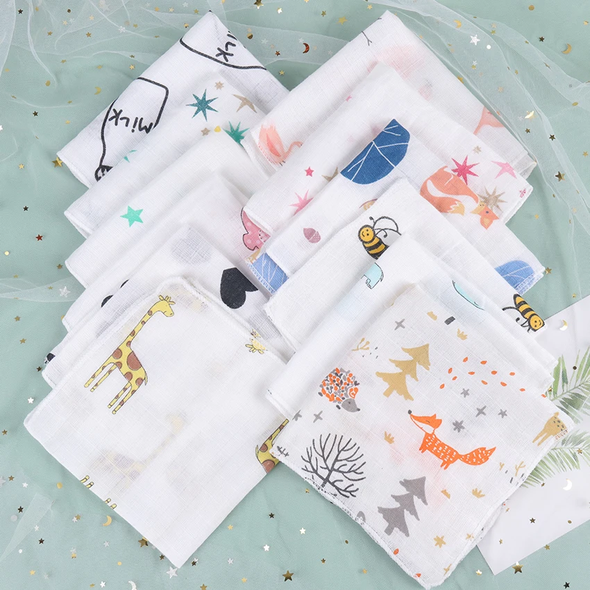 5PCS Kids Baby Cartoon Towel Handkerchief Cotton Muslin Towel Handkerchiefs Two Layers Wipe Handkerchiefs 28X28cm
5PCS Kids Baby Cartoon Towel Handkerchief Cotton Muslin Towel Handkerchiefs Two Layers Wipe Handkerchiefs 28X28cm