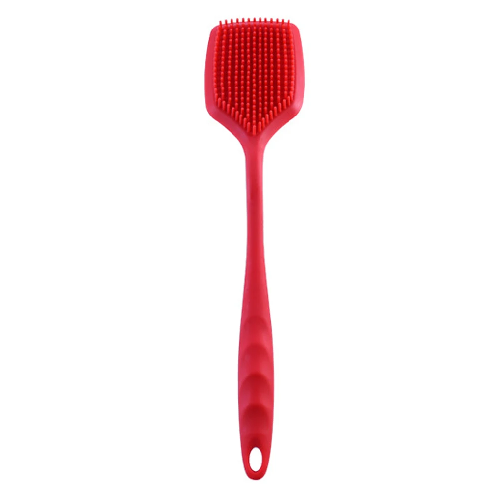 Silicone Kitchen Scrub Brush with Comfortable Non-Slip TPR Handle for Sink Pots Pans Dish Tubs Scrubbing Bathroom Cleaning
Silicone Kitchen Scrub Brush with Comfortable Non-Slip TPR Handle for Sink Pots Pans Dish Tubs Scrubbing Bathroom Cleaning