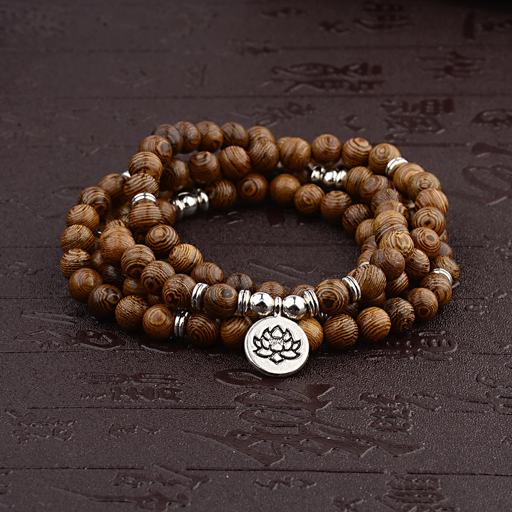 Multilayer Elastic Bracelet 108 Wooden Beads Stone Lotus Buddha 3D Men And Women Couple Jewelry Boyfriend Birthday Present
Multilayer Elastic Bracelet 108 Wooden Beads Stone Lotus Buddha 3D Men And Women Couple Jewelry Boyfriend Birthday Present