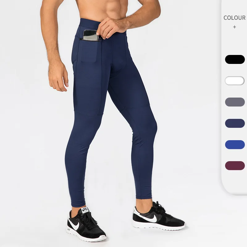 WILK men's fitness pants zipper pockets PRO sports training sweat quick-drying high-elastic tight pants
WILK men's fitness pants zipper pockets PRO sports training sweat quick-drying high-elastic tight pants