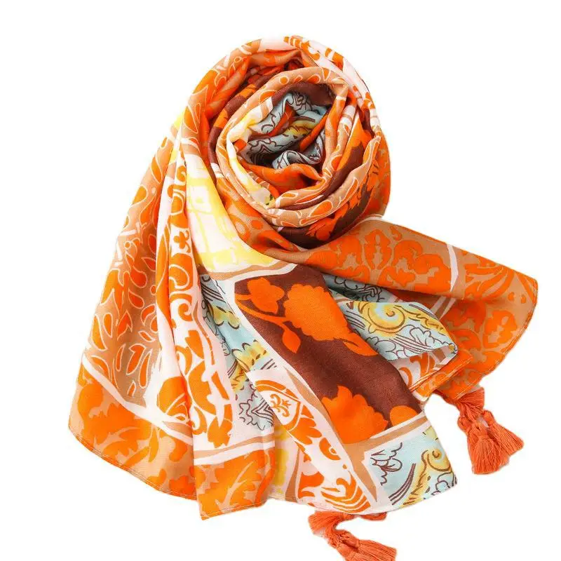 Fashion Women Scarf Print Cotton Winter Warm 2020 Brand Scarves Hijabs Pashmina Foulard Bandana Poncho Hijab Viscose Tassel
Fashion Women Scarf Print Cotton Winter Warm 2020 Brand Scarves Hijabs Pashmina Foulard Bandana Poncho Hijab Viscose Tassel