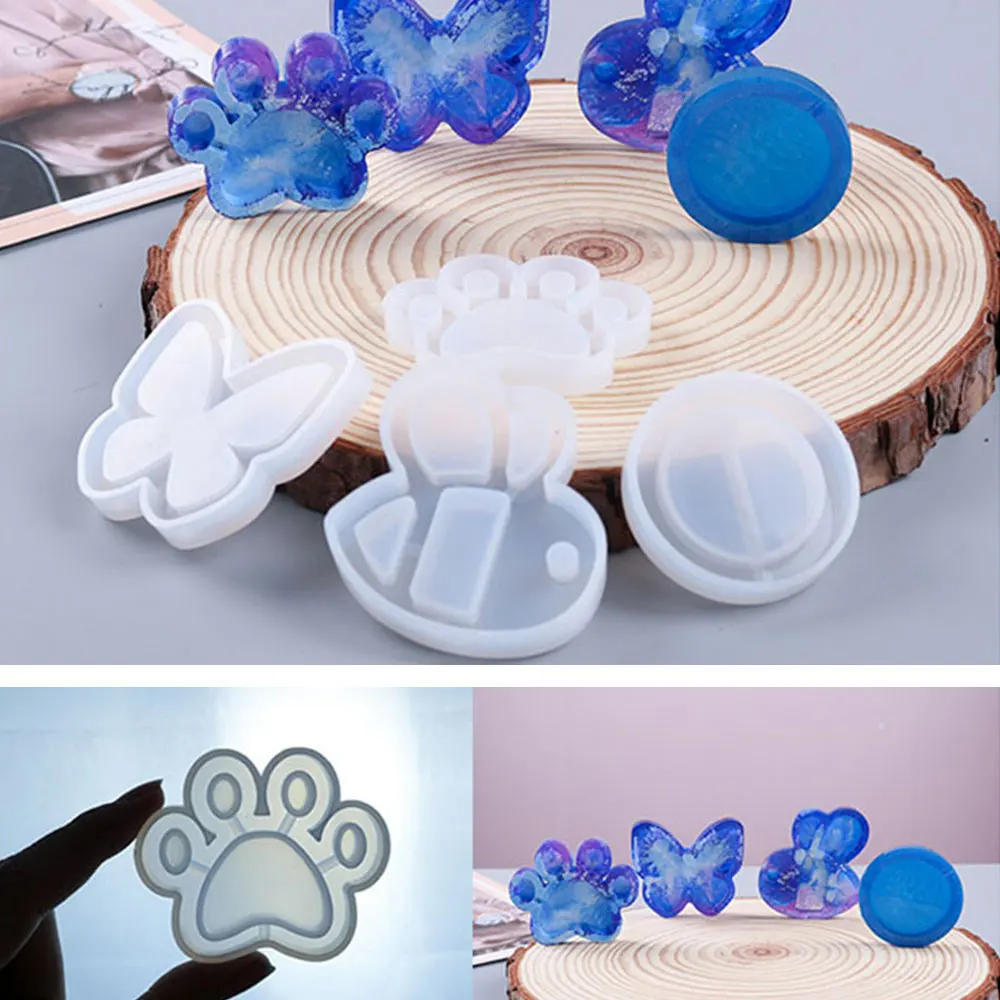 Butterfly Shaker Resin Mold Silicone DIY Keychains Bee Pendant Handmade Jewelry Accessories Cute Dog Paw Shaker Charms Molds
Butterfly Shaker Resin Mold Silicone DIY Keychains Bee Pendant Handmade Jewelry Accessories Cute Dog Paw Shaker Charms Molds