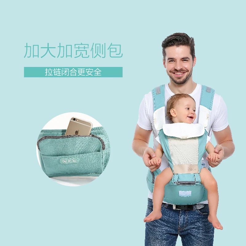 

Newborn Bag Ergonomic Baby Carrier Sling Wrap Toddler Hip Seat Waist Stool Baby Carrier Backpack Mochila Baby Baby Bag BW50BY