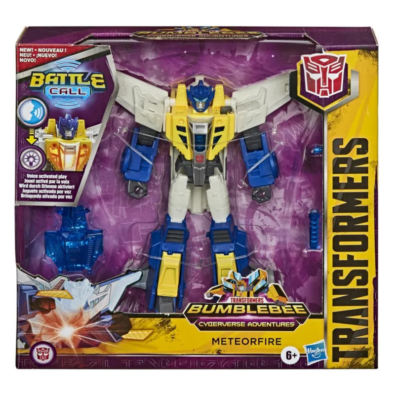 NEW Hasbro Transformers Bumblebee Cyberverse Maceralari Battle Call Meteorfire Figur 14cm PVC Action & Toy Figures E8375
NEW Hasbro Transformers Bumblebee Cyberverse Maceralari Battle Call Meteorfire Figur 14cm PVC Action & Toy Figures E8375