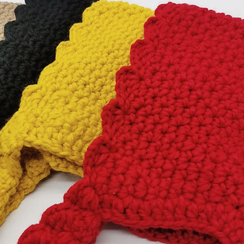 Winter Newborn Warm Kids Girls Baby Solid Print Hats Knitted Wool Hemming Caps
Winter Newborn Warm Kids Girls Baby Solid Print Hats Knitted Wool Hemming Caps